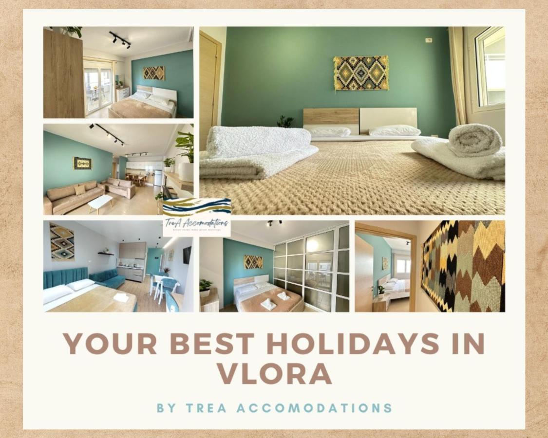 Trea Accomodations - 2 Bedrooms - Riviera With Private Parking Vlorë Extérieur photo